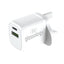Glassology 2 in 1 30W USB A and Type C Dual Fast Adapter