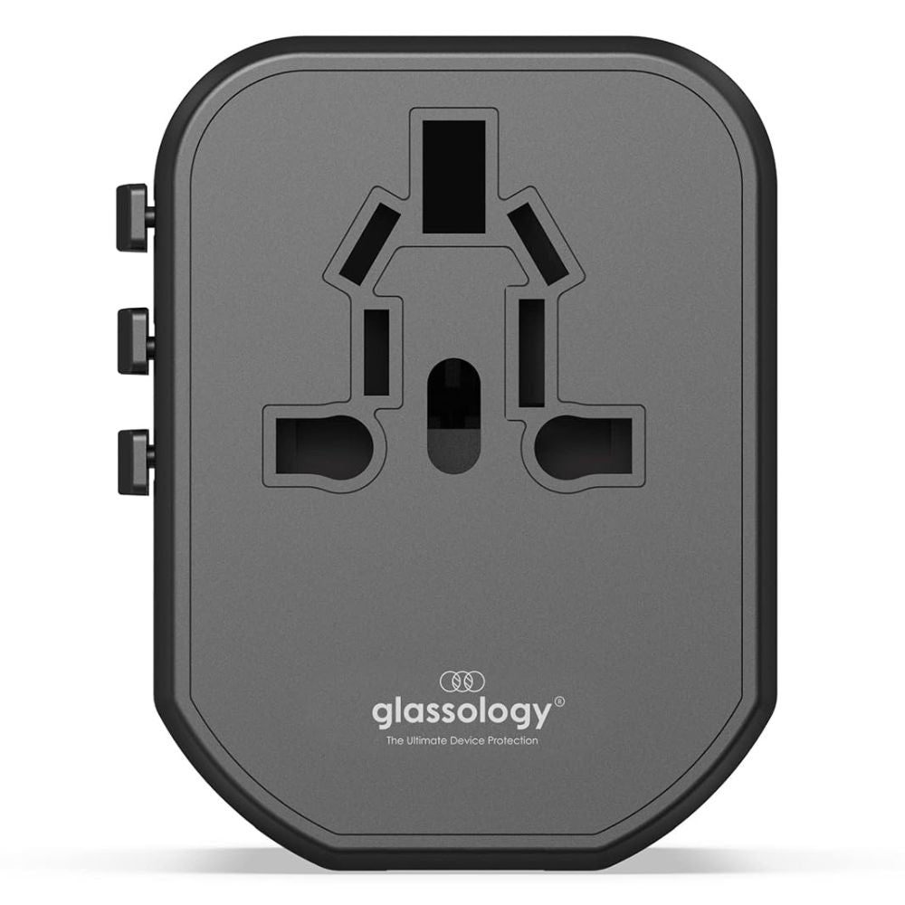 Glassology 3 Port Multi Socket 20W Universal Fast Charging Adapter