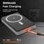 Glassology 5000mAh 15W MagSafe Wireless Magnetic Power Bank Charger
