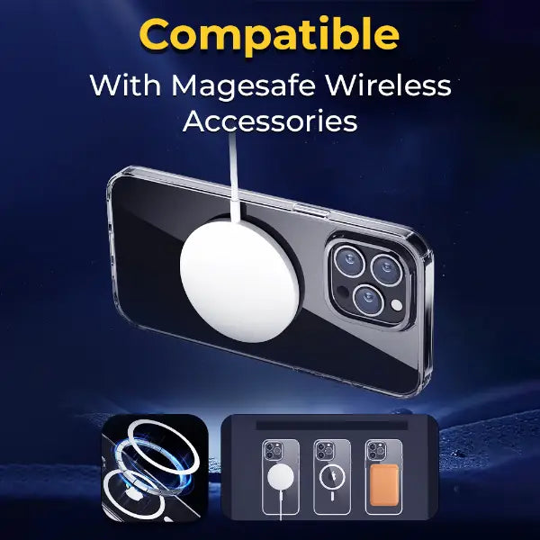 Glassology MagSafe Case with Screen Protector for iPhone 16 Pro Max