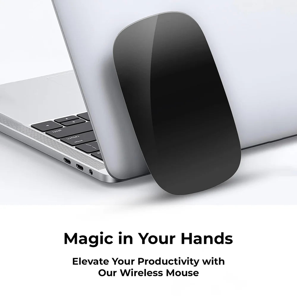Glassology Magic Touch Scroll Rechargeable Wireless Bluetooth Mouse