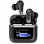 Glassology Vibez X-Pro Noise Cancelling TWS Earbuds With Touch Screen Display