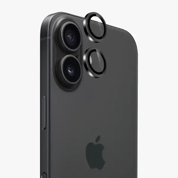 Glassology iPhone 16 plus Lens Guard (Black)