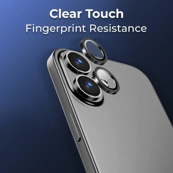 Glassology iPhone 16 plus Lens Guard (Black)