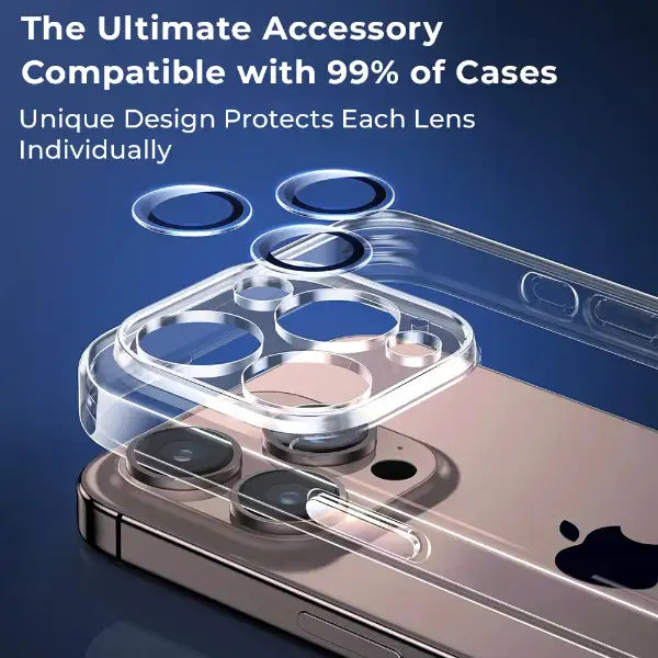 Glassology iPhone 16 Pro Scratch Protection Camera Lens Guard