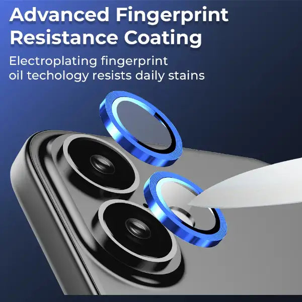 iPhone 16 plus Lens Guard Blue