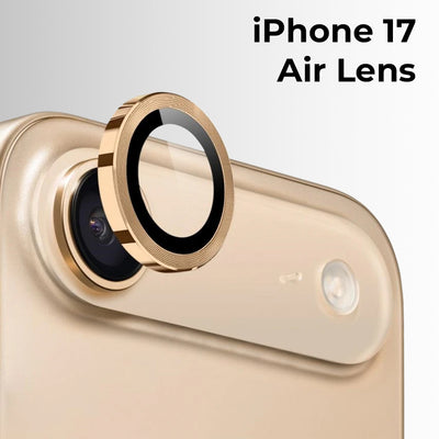 Lens Protector for Apple iPhone 17 Air – Gold