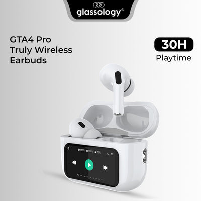 Glassology GTA 4 Pro Active Noise Cancelling Bluetooth TWS Wireless Earbuds