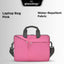 Glassology 15.6 Inches Durable & Water-Repellent Fabric Laptop Sleeve Pink