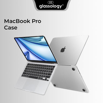 Glassology MacBook Pro 14.2 Inch Case 2021 Release A2442 With M1 Pro/Max Transparent Case