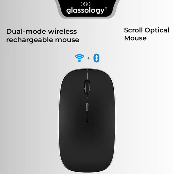 GTBM02 Wireless Bluetooth 5.1 Mouse – Ambidextrous, 1600 DPI