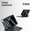 iPad Pro 12.9 inch premium keyboard case with magnetic stand