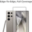 Samsung Galaxy S24 Ultra phone with a screen protector on a white background