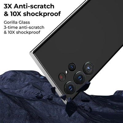 3X anti- scratch and 10X shockproof