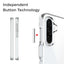 Phone case with independent button technology feature on a white background