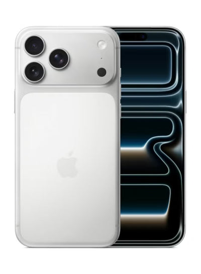 Apple iPhone 17 Pro Max 256GB Silver - 5G Middle East Version with Free 4-in-1 Accessories Bundle | eSIM Supported