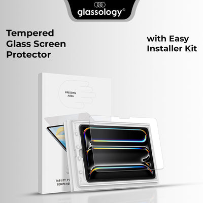 Glassology Apple iPad Pro (13) Glass Screen Protector with Easy Installer Kit