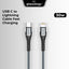 Glassology USB C to Lightning 1 Meter 30W Braided Charging Cable