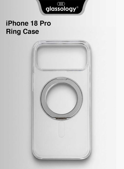 Glassology 360° Rotate Ring Stand MagSafe Case for Apple iPhone 18 Pro