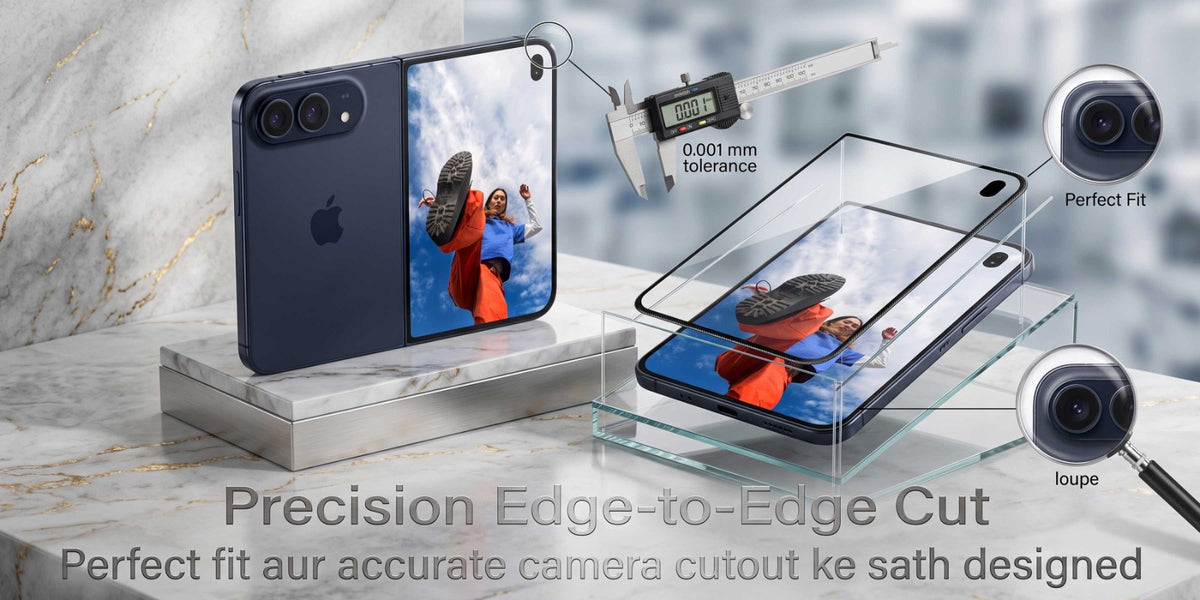 Glassology Clear Screen Protector for iPhone Duo