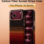 Glassology Carbon Design Case for iPhone 18 Pro Max Black