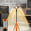 Glassology Rechargeable Camping Light with Stand, Multifunctional LED Work Light with 5 Lighting Modes, 3 Brightness Levels, Foldable Panels, Adjustable Tripod Stand & Power Bank