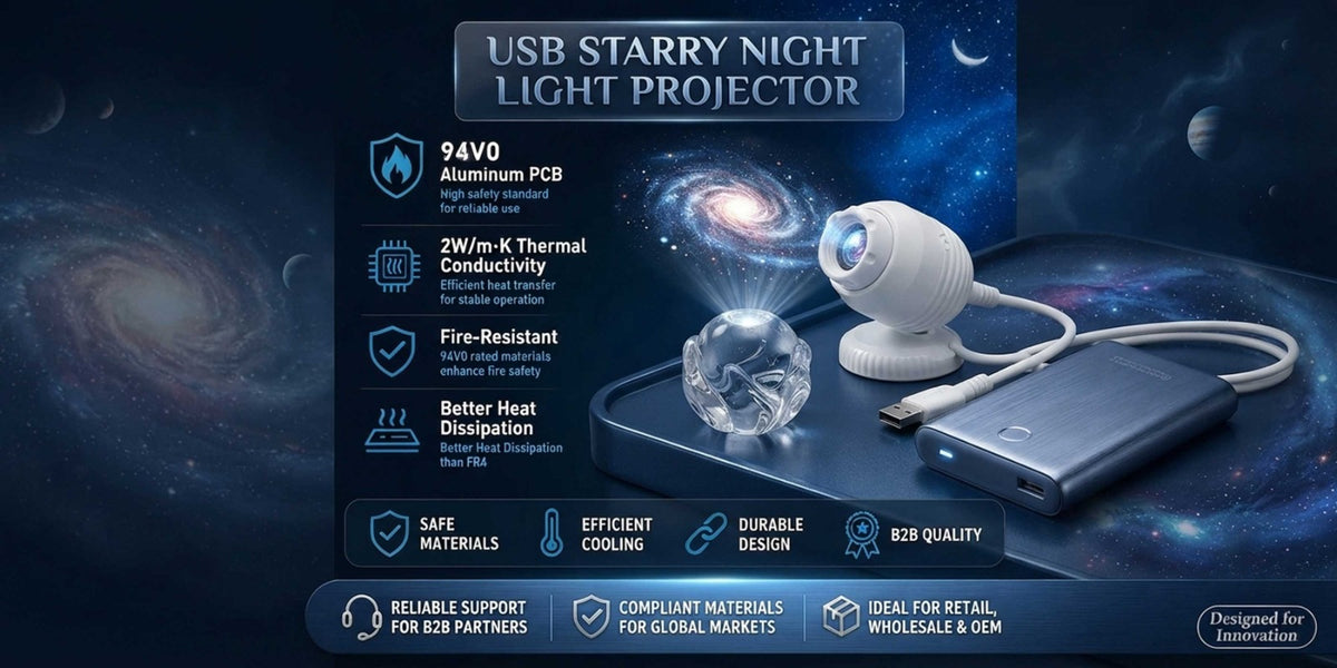 Glassology Starry Sky Projection Light, USB Night Light Projector with 6 Interchangeable Film Discs, Galaxy & Moon Ceiling Lamp for Bedroom, Kids Room & Home Décor