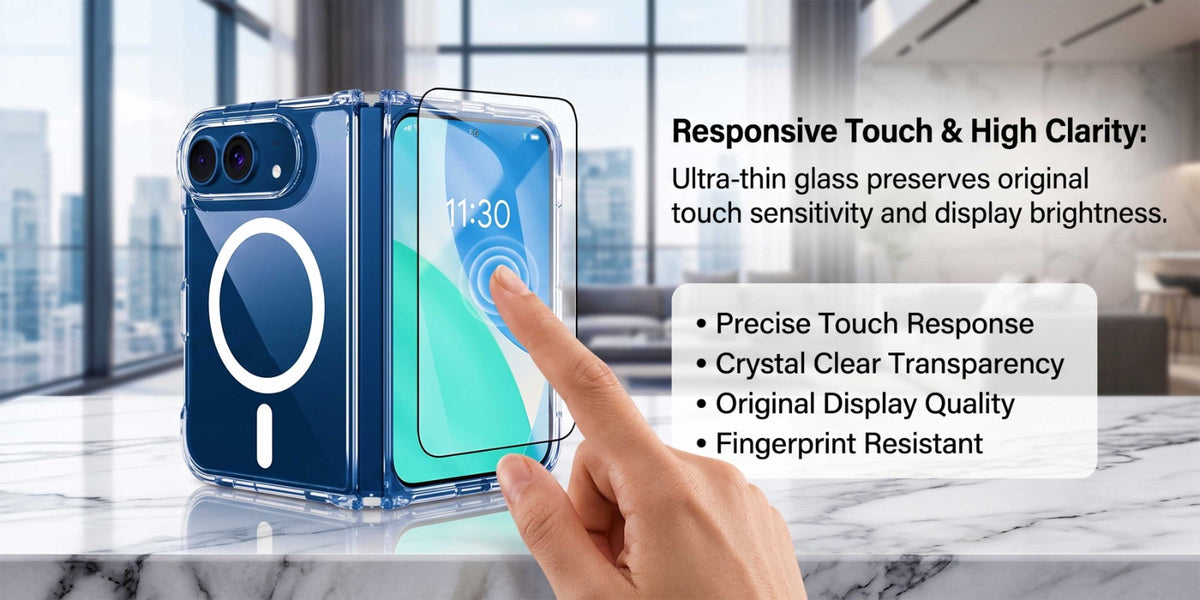 Glassology MagSafe Clear Case + Screen Protector for iPhone Duo Combo