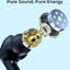 A33 Freedom Wireless Bluetooth Headset Black - GLASSOLOGY