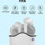 A33 Wireless Bluetooth Headset White with Built in Microphone - GLASSOLOGY