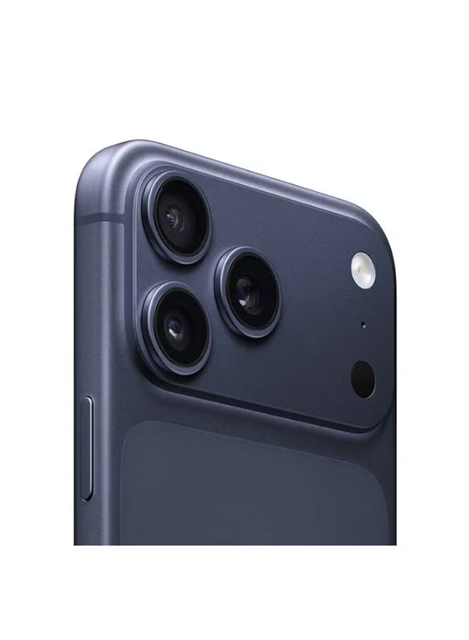 Apple iPhone 17 Pro Max 512GB Deep Blue 5G Middle East Version with Free 4-in-1 Accessories Bundle | eSIM Supported