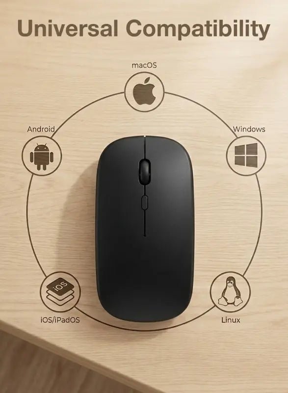 Bluetooth Magic Mouse for Mac Laptop & Desktop | Wireless Bluetooth - GLASSOLOGY