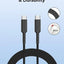 C22 - 04 Type C to Type C Charging Cable 1m 5A Aluminum Connectors - GLASSOLOGY