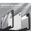 black hybrid slim case combo with clear back for Samsung Galaxy Tab A8 10.8