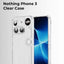 Clear Protective Case for Nothing Phone 3 | Lightweight White Design - GLASSOLOGY