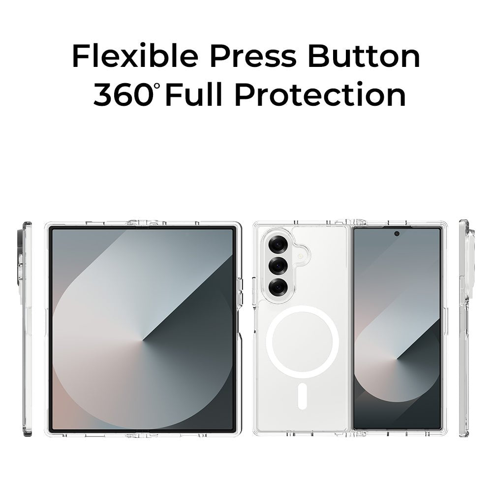 Clear Silicone Case for Samsung Z Fold7 - GLASSOLOGY