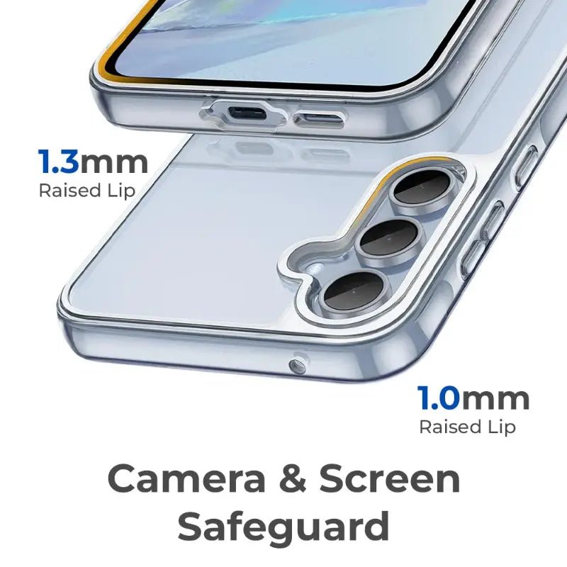 Crystal Clear Case for Samsung Galaxy A55 - GLASSOLOGY
