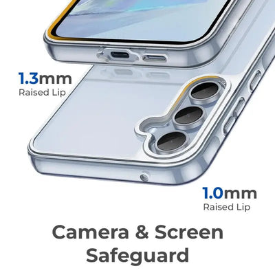 Crystal Clear Case for Samsung Galaxy A55 - GLASSOLOGY