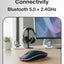 Dual - Mode Silent Wireless Mouse – Bluetooth & 2.4GHz Rechargeable Slim Optical Mouse - GLASSOLOGY