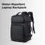 Faux Leather Laptop Backpack - GLASSOLOGY