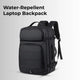 Faux Leather Laptop Backpack - GLASSOLOGY