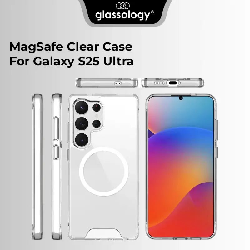 Galaxy S25 Ultra MagSafe Clear Case - GLASSOLOGY