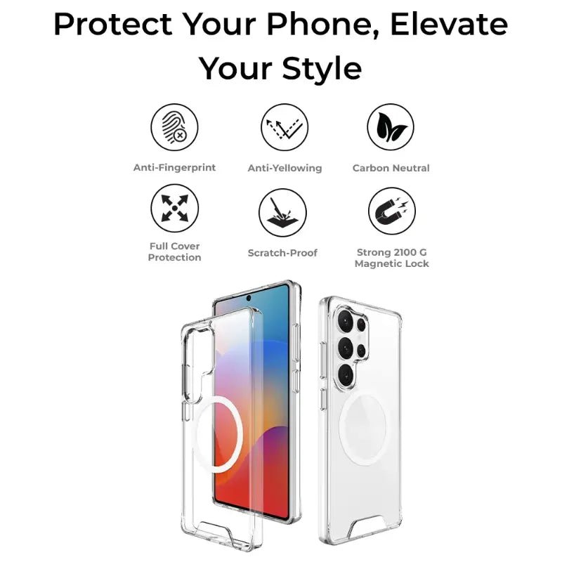 Galaxy S25 Ultra MagSafe Clear Case - GLASSOLOGY