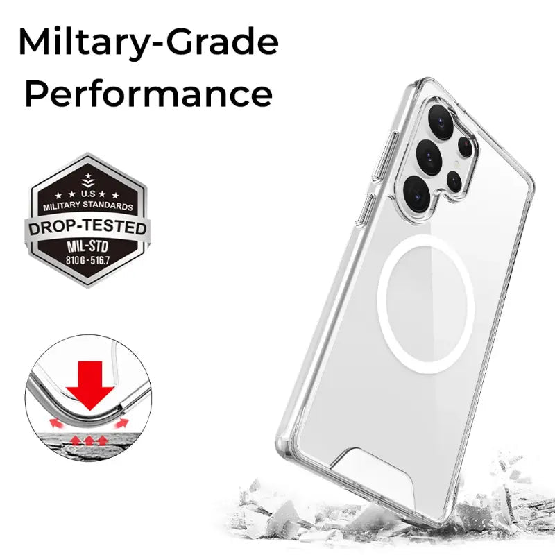 Galaxy S25 Ultra MagSafe Clear Case - GLASSOLOGY