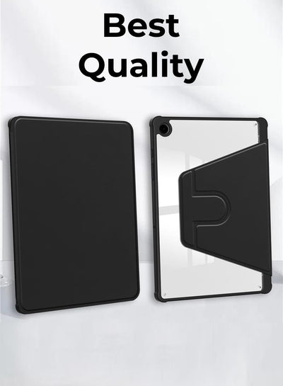 Black tablet case with a reflective surface on a white background, labeled 'Best Quality'.