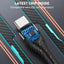 Glassology 1 Meter USB - C to Lightning Braided Cable [MFi Certified] - GLASSOLOGY