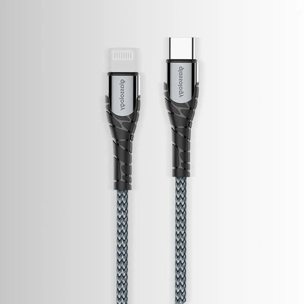 Glassology 1 Meter USB-C to Lightning Braided Cable [MFi Certified] - GLASSOLOGY