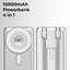 Glassology 10000mAh Magnetic Wireless Power Bank with 20W PD Fast Charging - GLASSOLOGY