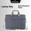 Glassology 14 - Inch Laptop Carry Sleeve Bag | Lightweight Protective Case with Handle – Grey - GLASSOLOGY