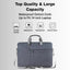 Glassology 14 - Inch Laptop Carry Sleeve Bag | Lightweight Protective Case with Handle – Grey - GLASSOLOGY